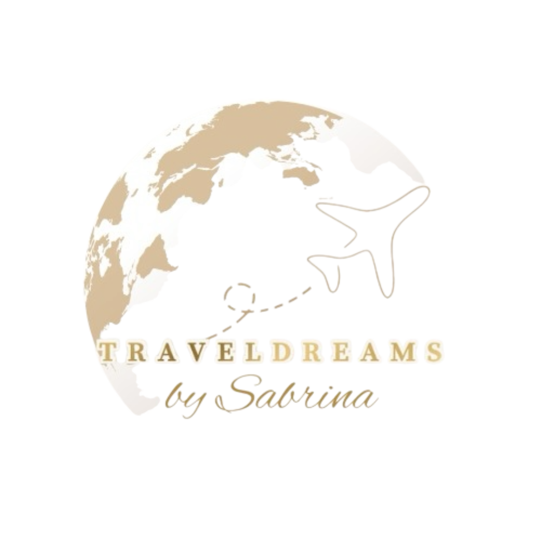 Diese Grafik zeigt das Logo von Traveldreams by Sabrina.
